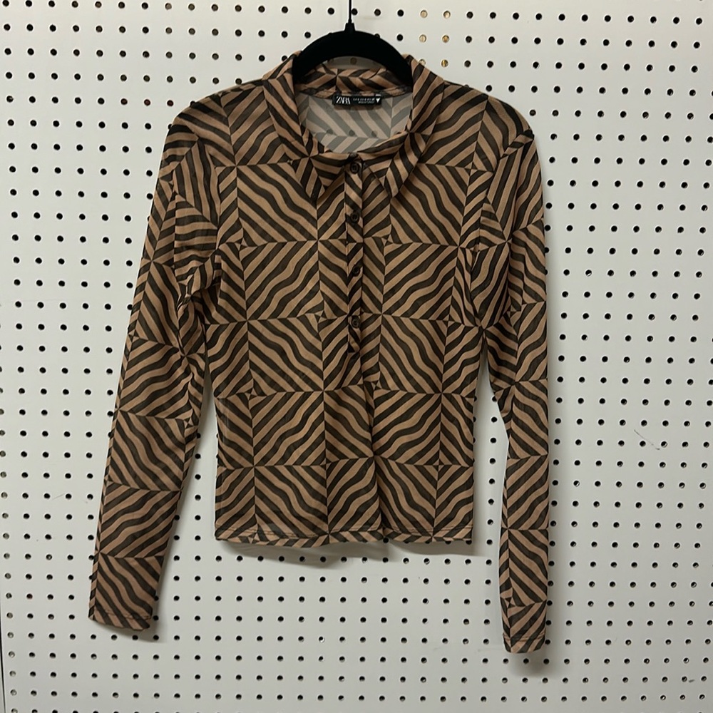 Mesh Zara top